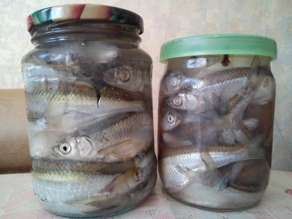 Уклейка пряного посола.