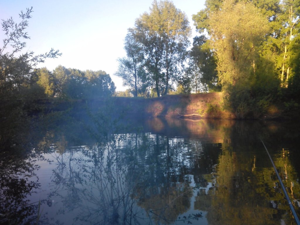 река Тула (Новосибирск, недалеко от устья)