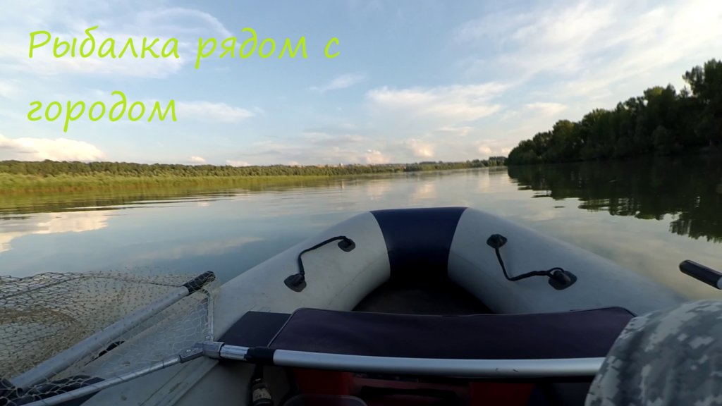 Ловля щуки на обской протоке...