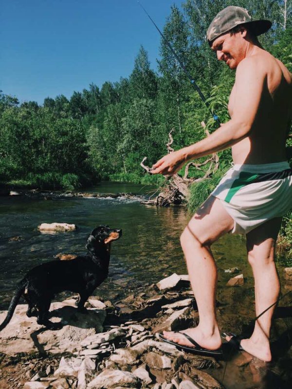 Гуляем и рыбачим