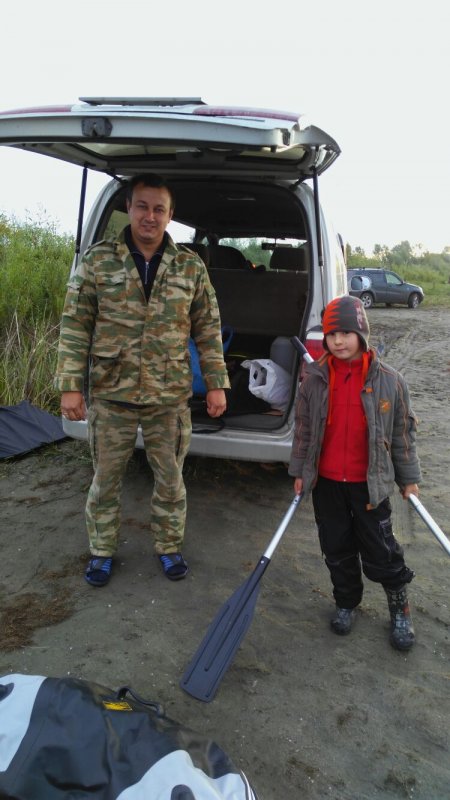 мы с папой в сборе