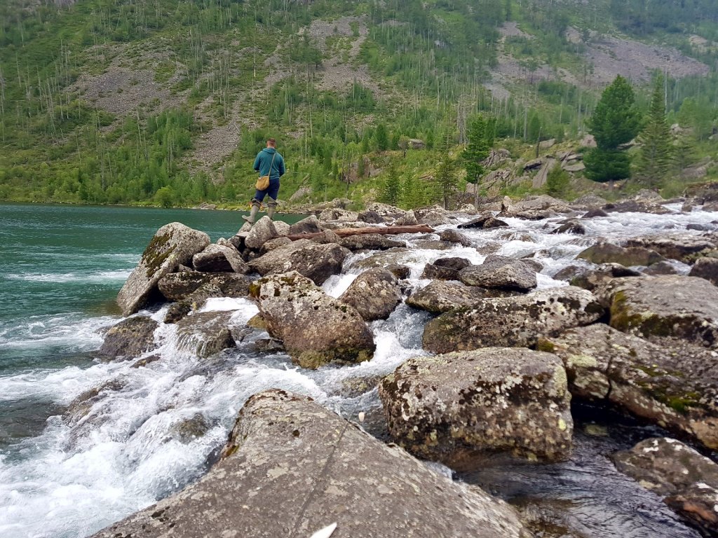 в процессе
