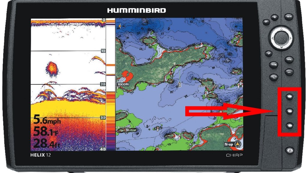 Humminbird Helix 12: обзор функций, примеры отображений.