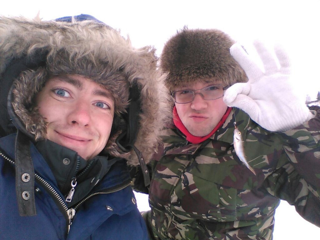 Первый улов в этом году))