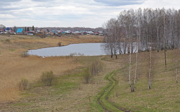 Романовский пруд в Мошково