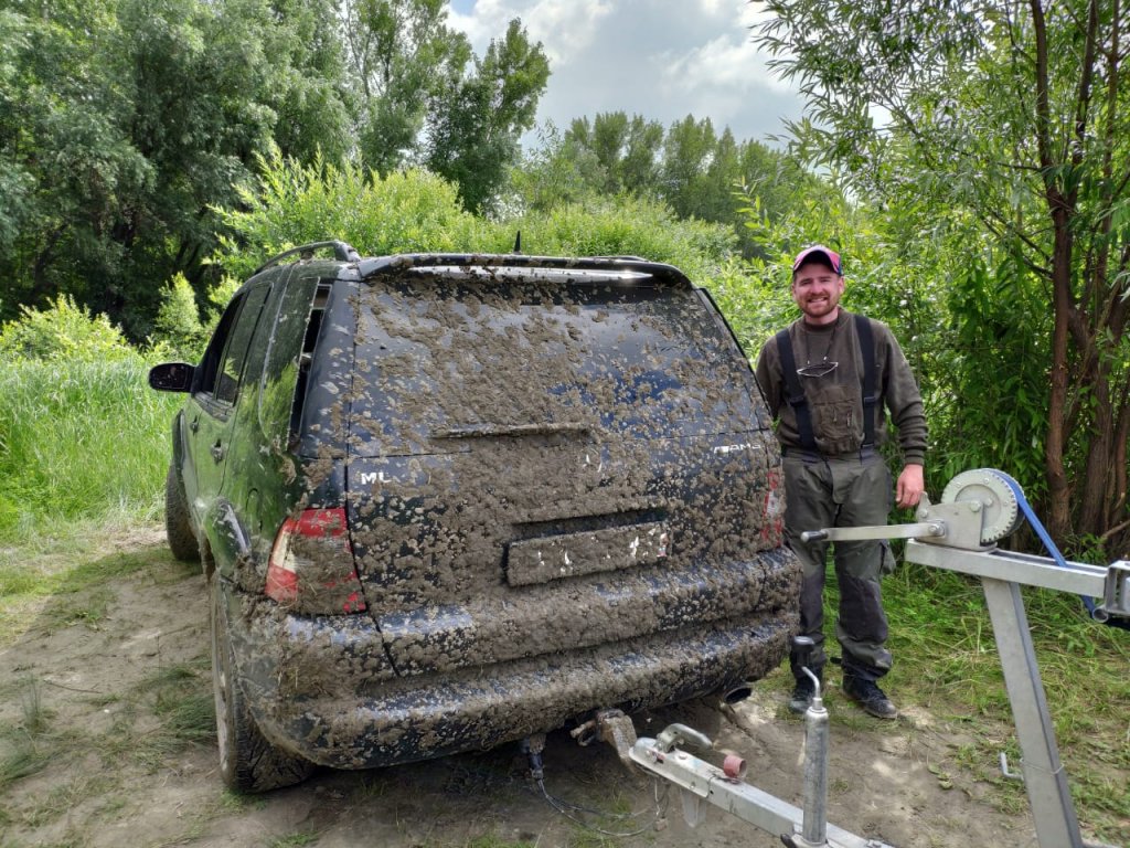 Побуксовали сегодня...)