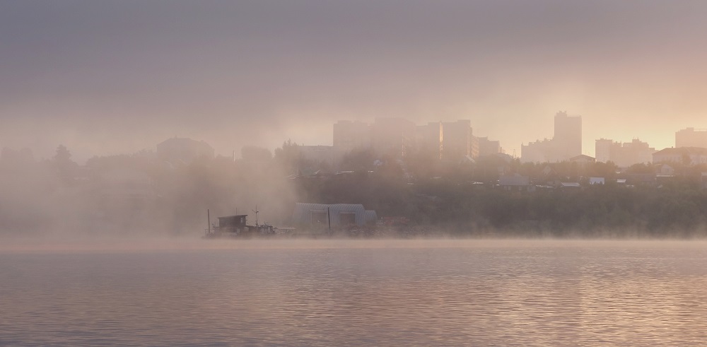 Утро в городе
