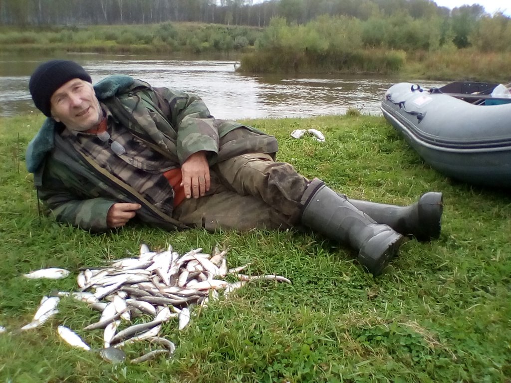 В рыбный день на Ине.