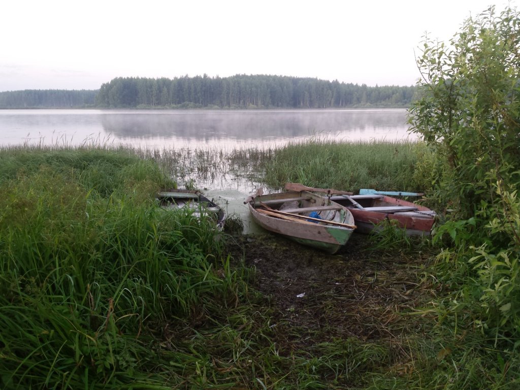 Утренний рассвет на Вятке