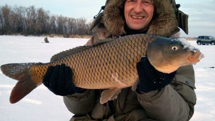 Рыбалка в середине января на водоемах Новосибирской области