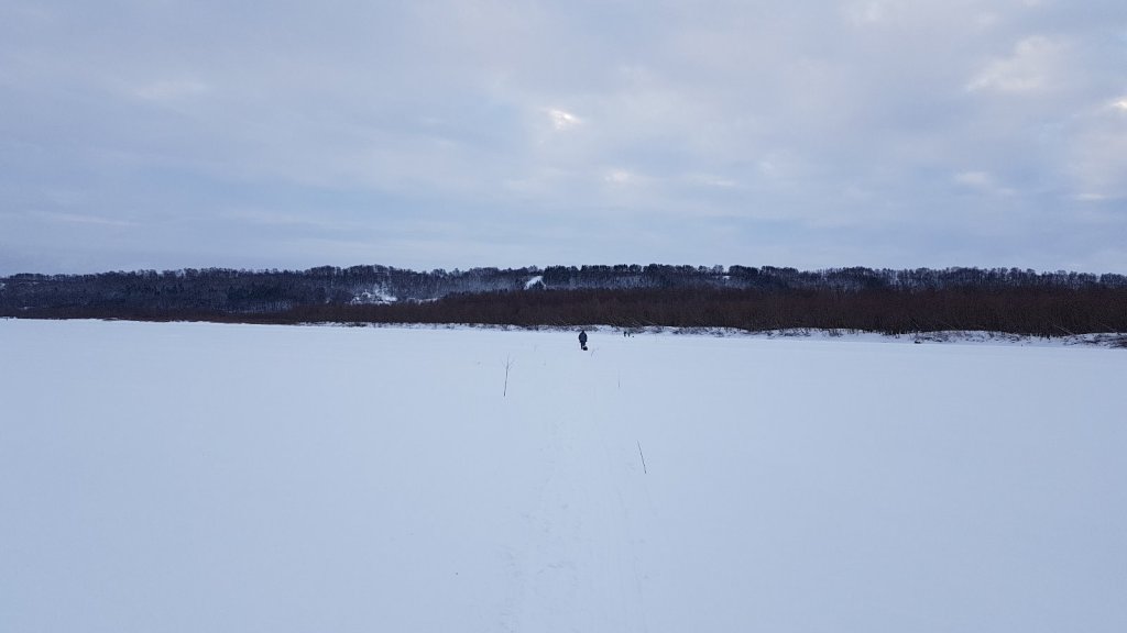Рыбалка на Крещение на Оке