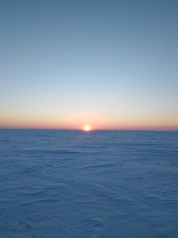 Морозное утро на Овх.
