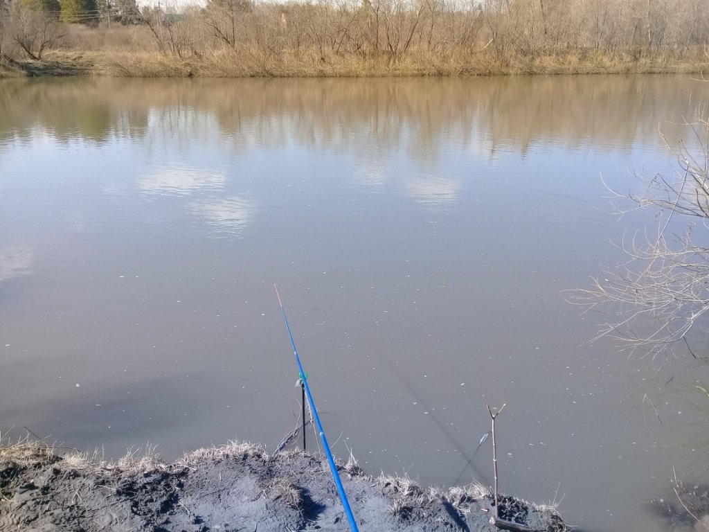 На рыбалке (р.Иня)