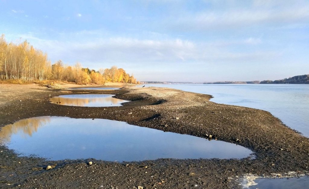 Осень на Оби.