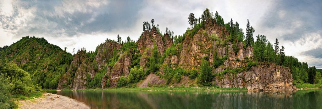 Панорама горы Медной