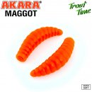 Силиконовая приманка Akara Trout Time MAGGOT