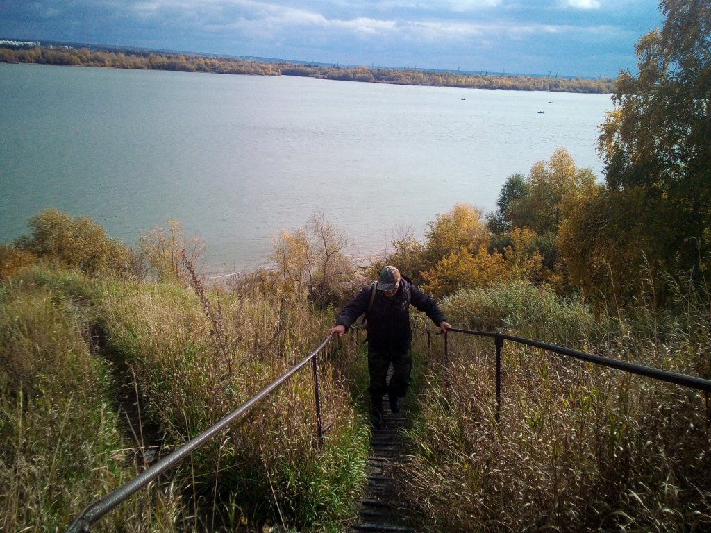 Лестница родом из СССР.