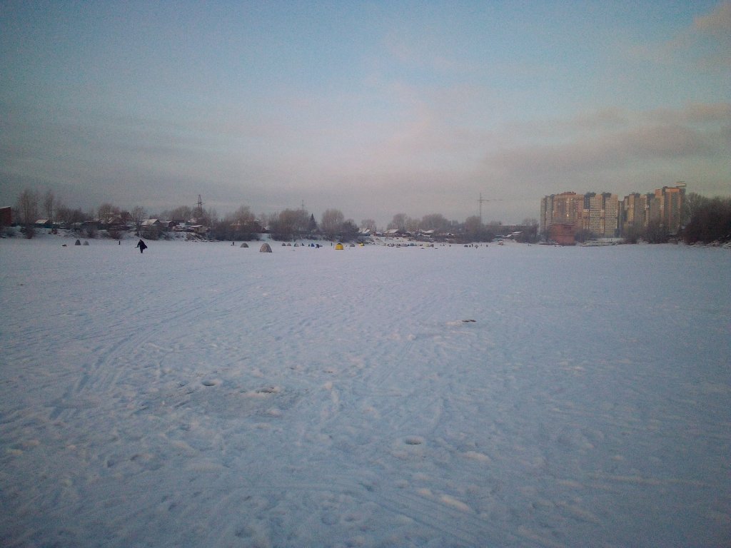 В поисках окуня.