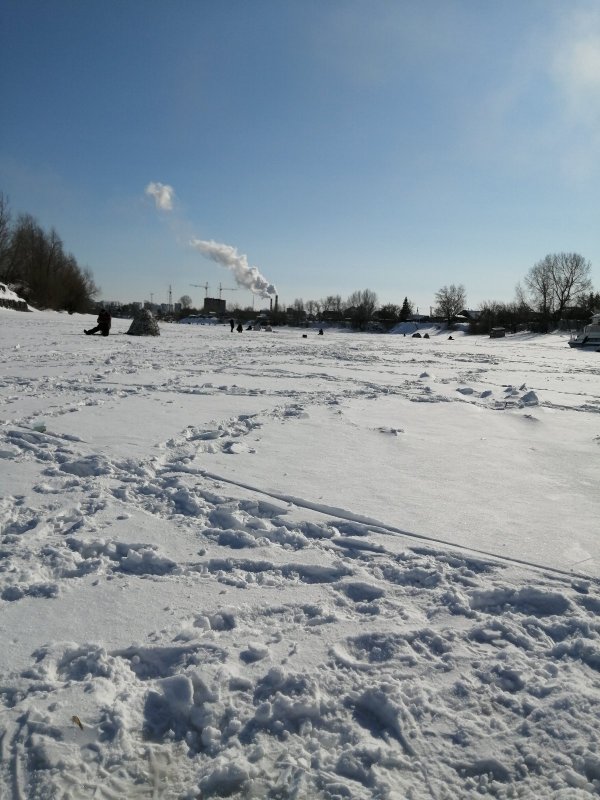 Не клёвый день в Затоне.