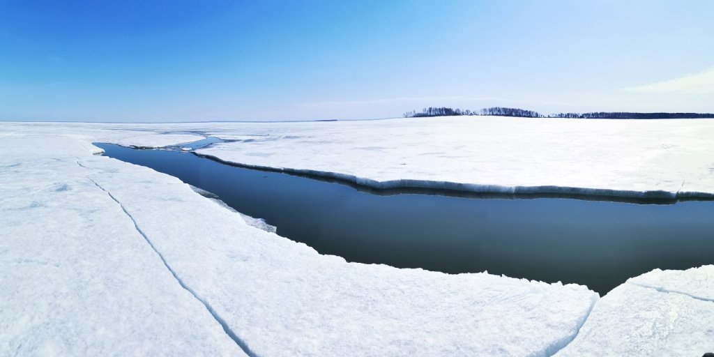 Будьте внимательны!!! Возле островов есть вскрытые речки