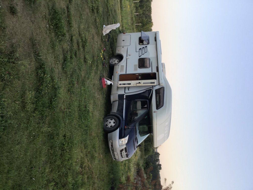Приезд автодома на «Изумрудном «.