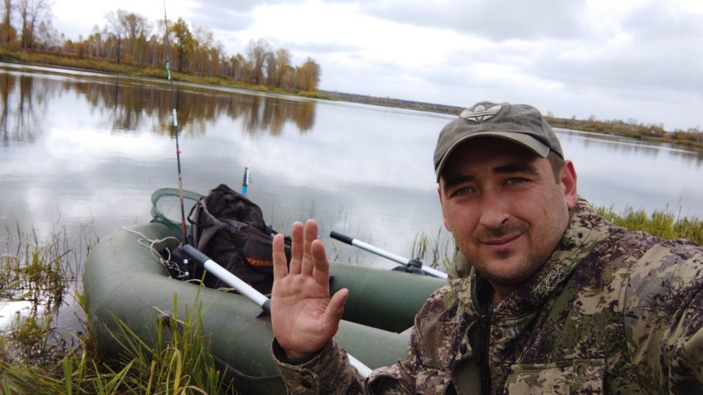 На рыбалке!!!