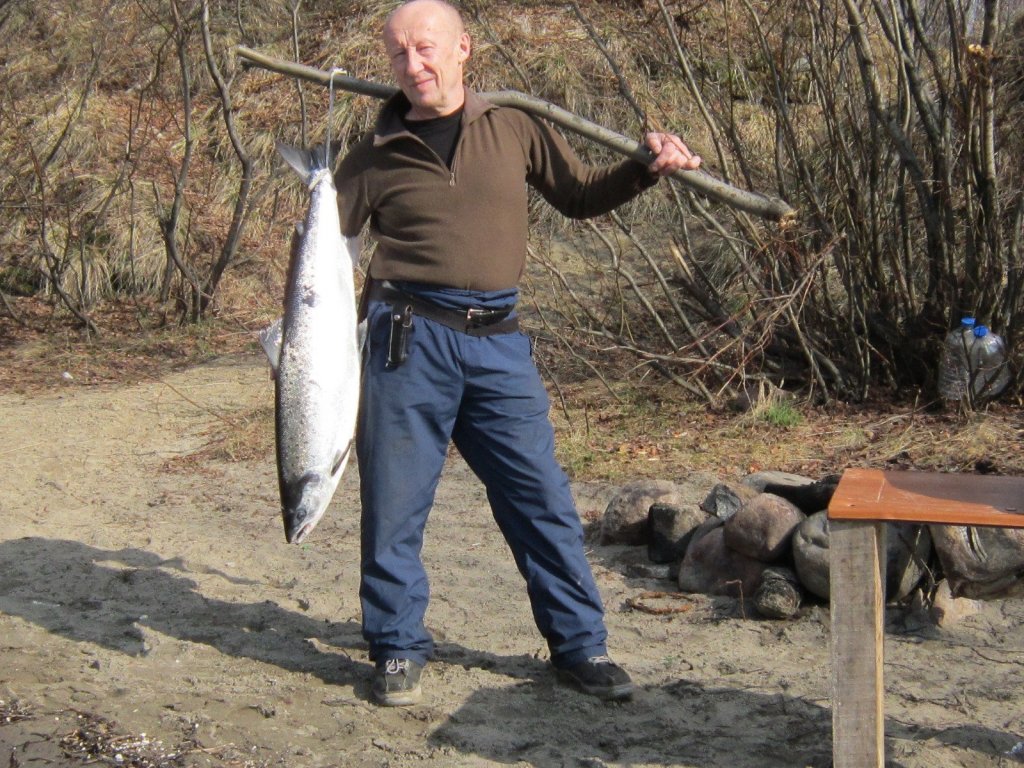 трофей с река Кола ,