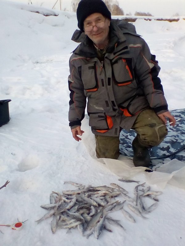 В рыбный день на Ине.