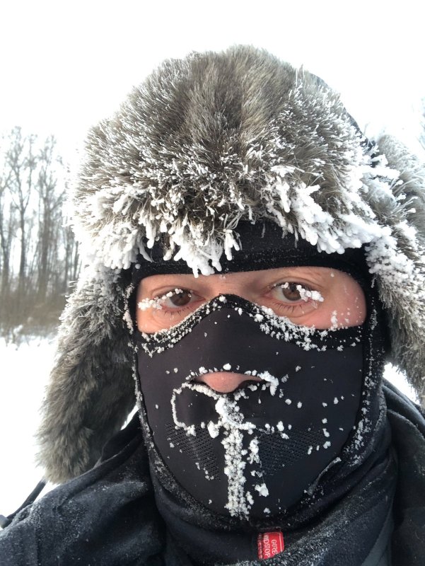 рыбалка в минус 40С