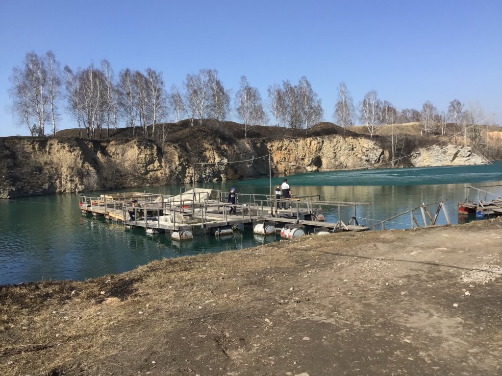 Водная гладь на «Изумрудном « сегодня .
