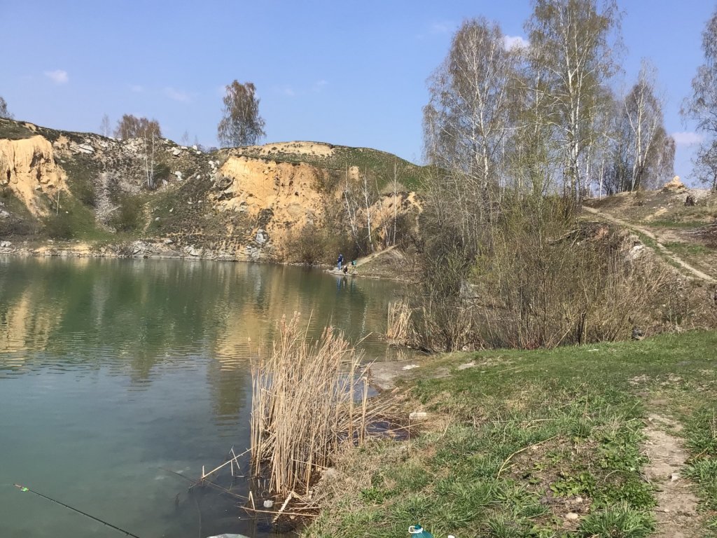 Папа с сыном на «Изумрудном «.