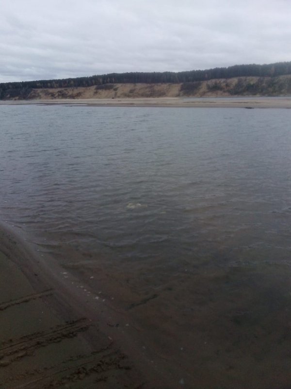 На воде пусто ..