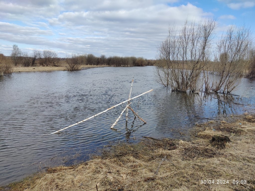 Кашлам, стандартный пейзаж по весне - городушка для поъемника.