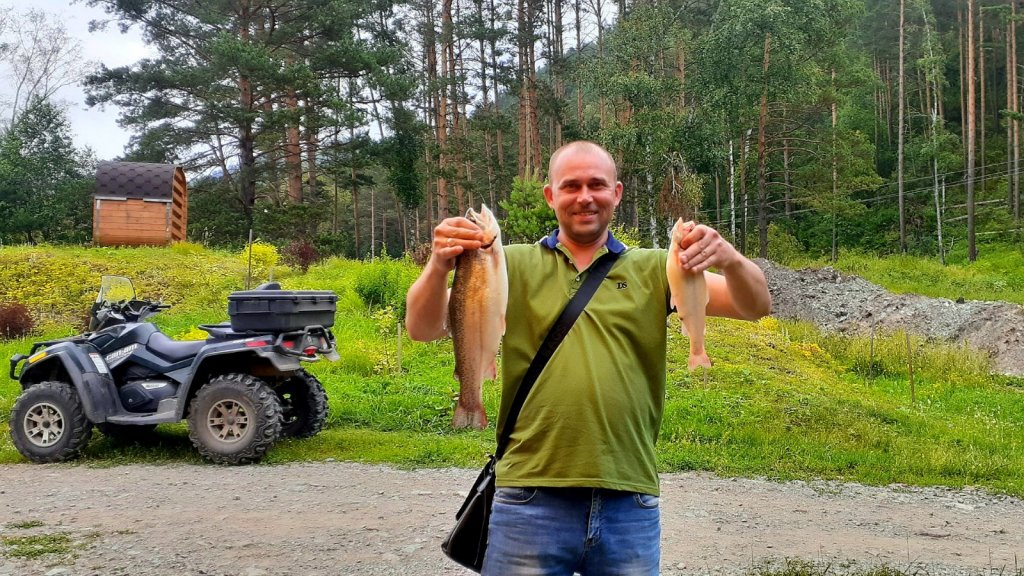 Поймал Форели!