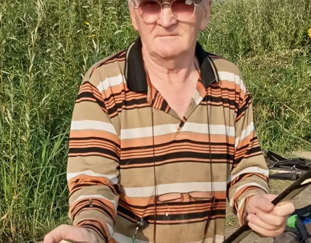 На рыбалке.