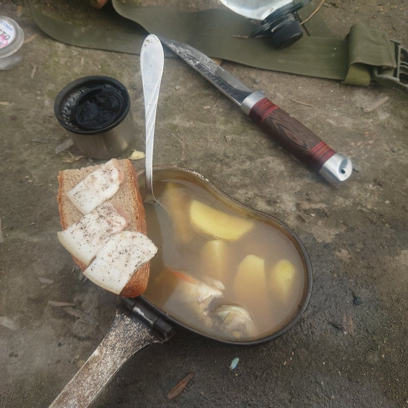 Уха рыбацкая.