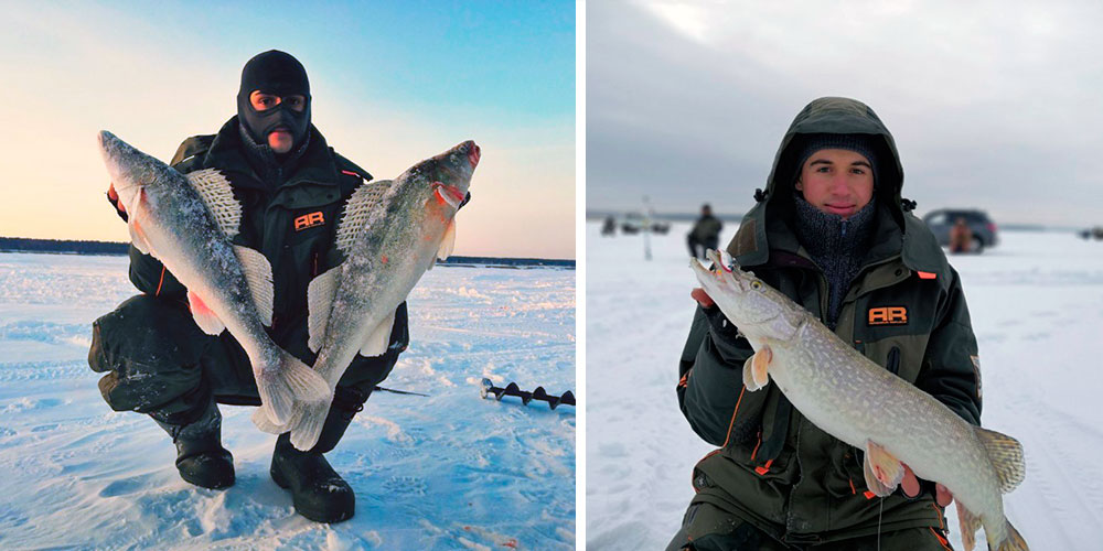 Парочка отличных клыкастых пойманная на раттлины