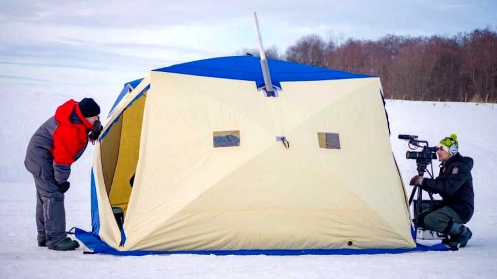 Палатки с защитой от ветра