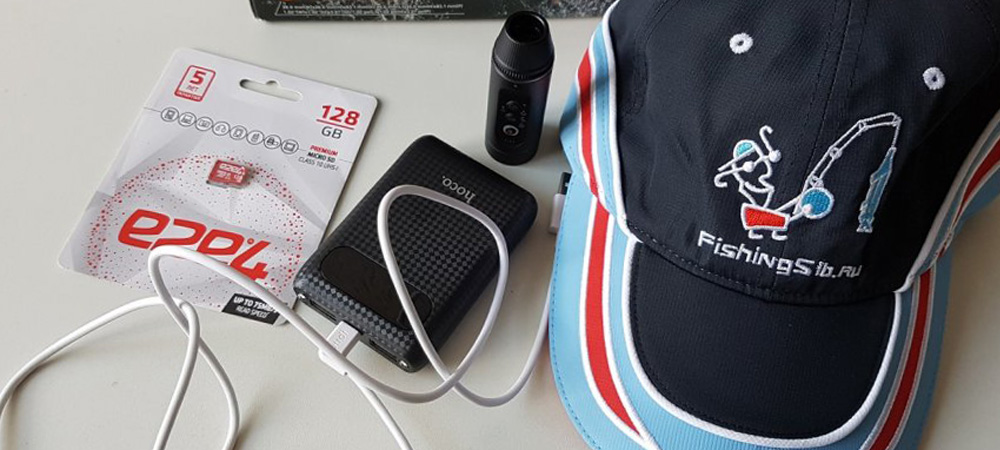 action камера на кепке