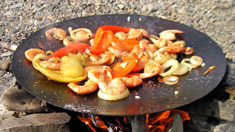 Как сделать самодельную сковороду из подручных материалов Самодельная сковорода