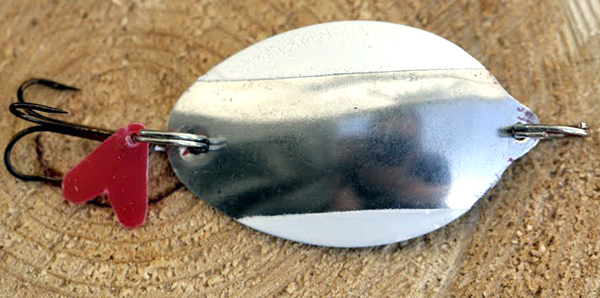 Как сделать блесну для ловли окуня из чайной ложки. блесна из ложки