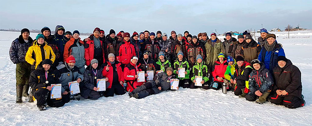 Участники турнира по мормышке