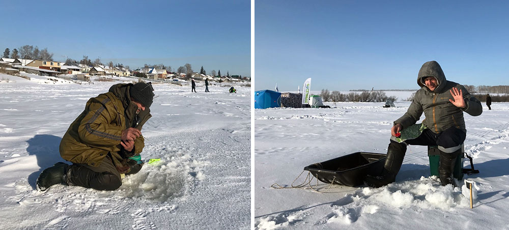 Рыбаки на соревнованиях
