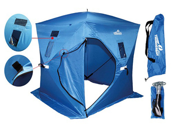 Палатка в раболовном магазине Aim-Fish