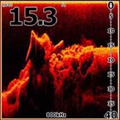 Экран эхолота Lowrance