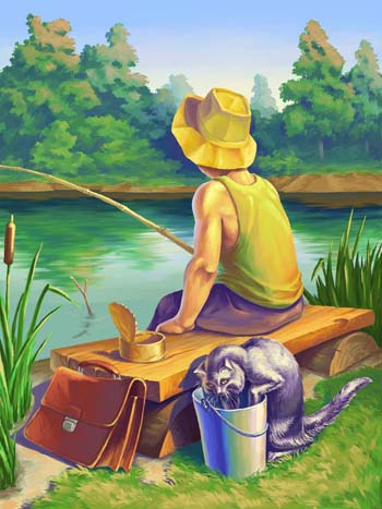 Юный поплавочник