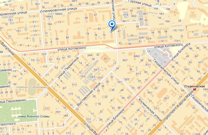 Схема проезда магазин "Рыбакин"