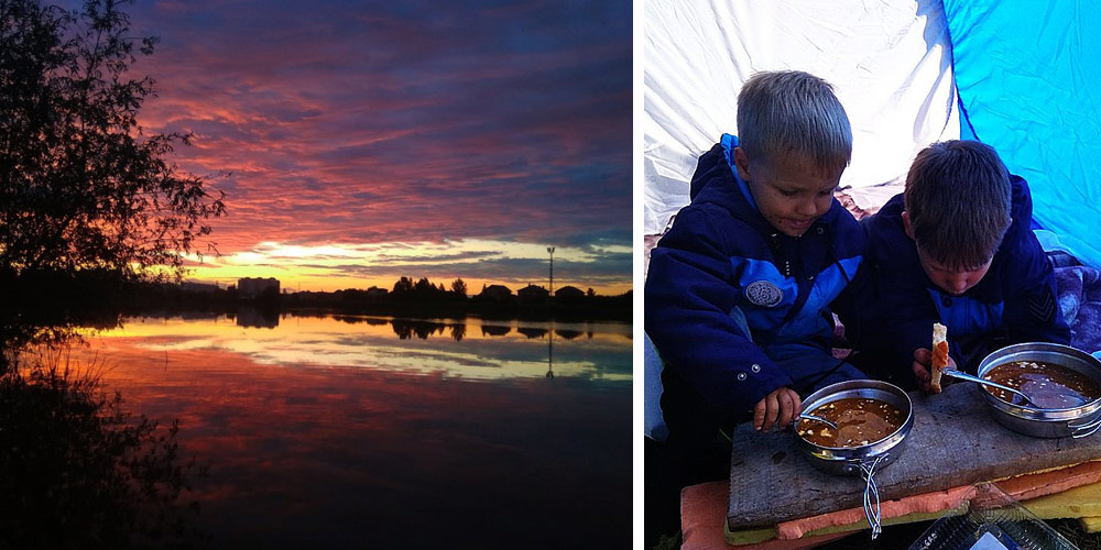 Караси и поплавок