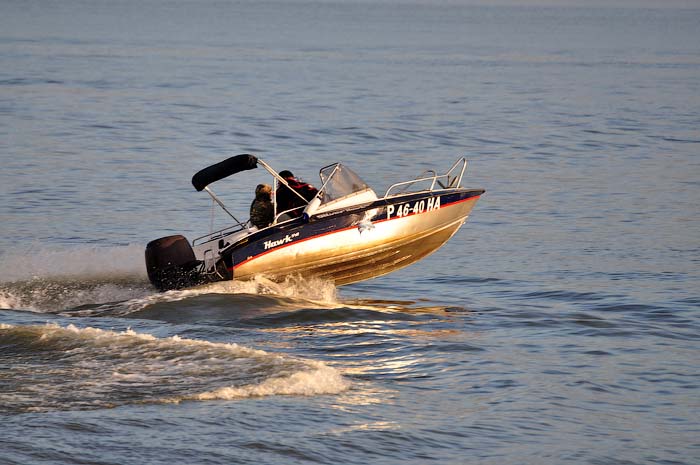 Золотая осень 2012 Катер