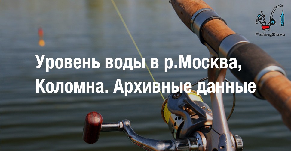 Уровень оки коломна